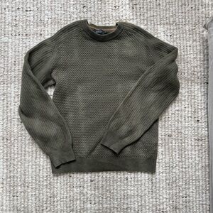 Bugatchi crewneck | olive green